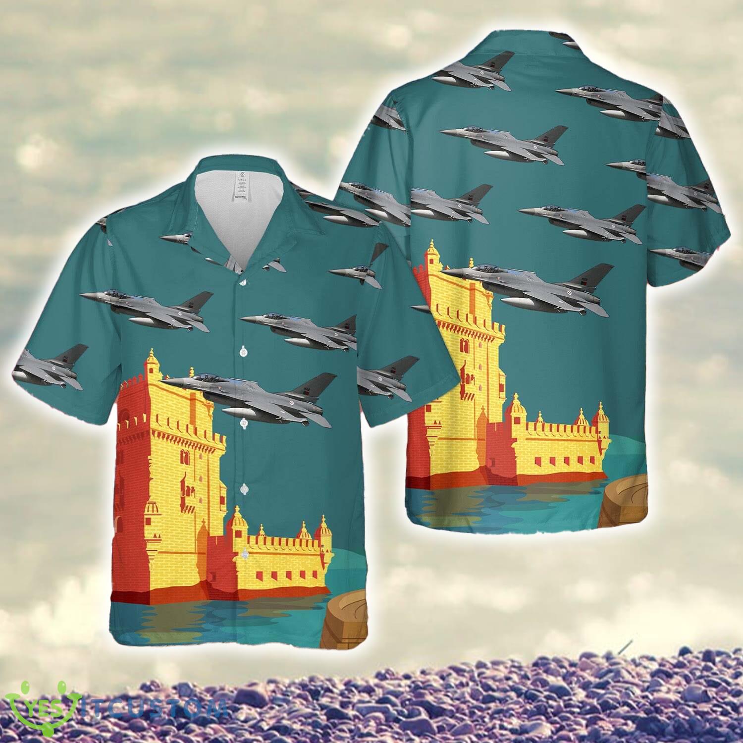 Portuguese Air Force F16 Fighting Falcon Hawaiian Shirt 2 Portuguese Air Force F16 Fighting Falcon Hawaiian Shirt - Portuguese Air Force F16 Fighting Falcon Hawaiian Shirt