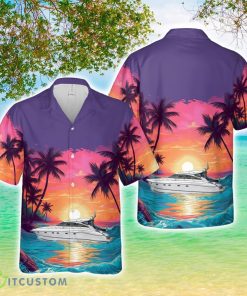 Princess Yachts V53 Hawaiian Shirt 3D Printed Beach Lover Gift Product Photo 1