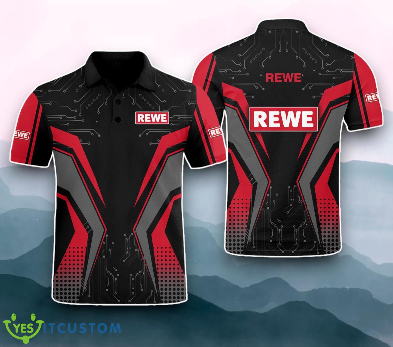 Rewe 3D Polo Shirt Basic Style For Men Women 3 Rewe 3D Polo Shirt Basic Style For Men Women Product Photo 1
