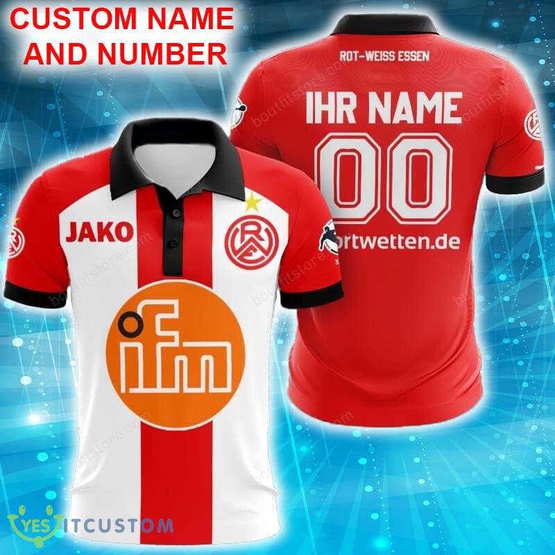 Rot_Weiss Essen e.V Car 3D Polo Shirt Custom Number And Name 3 Rot_Weiss Essen e.V Car 3D Polo Shirt Custom Number And Name - Rot_Weiss Essen e.V Car 3D Polo Shirt Custom Number And Name