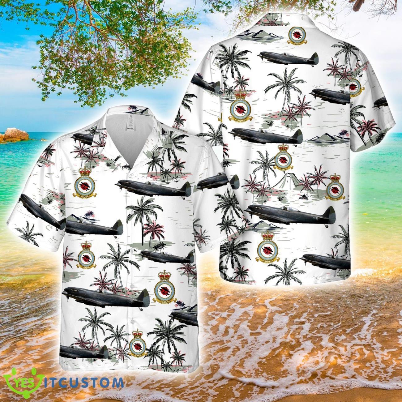 Royal Air Force Battle of Britain Memorial Flight Supermarine Spitfire Mk.XVI TE311 All Printed 3D Hawaiian Shirt For Men Women 2 Royal Air Force Battle of Britain Memorial Flight Supermarine Spitfire Mk.XVI TE311 All Printed 3D Hawaiian Shirt For Men Women Product Photo 1