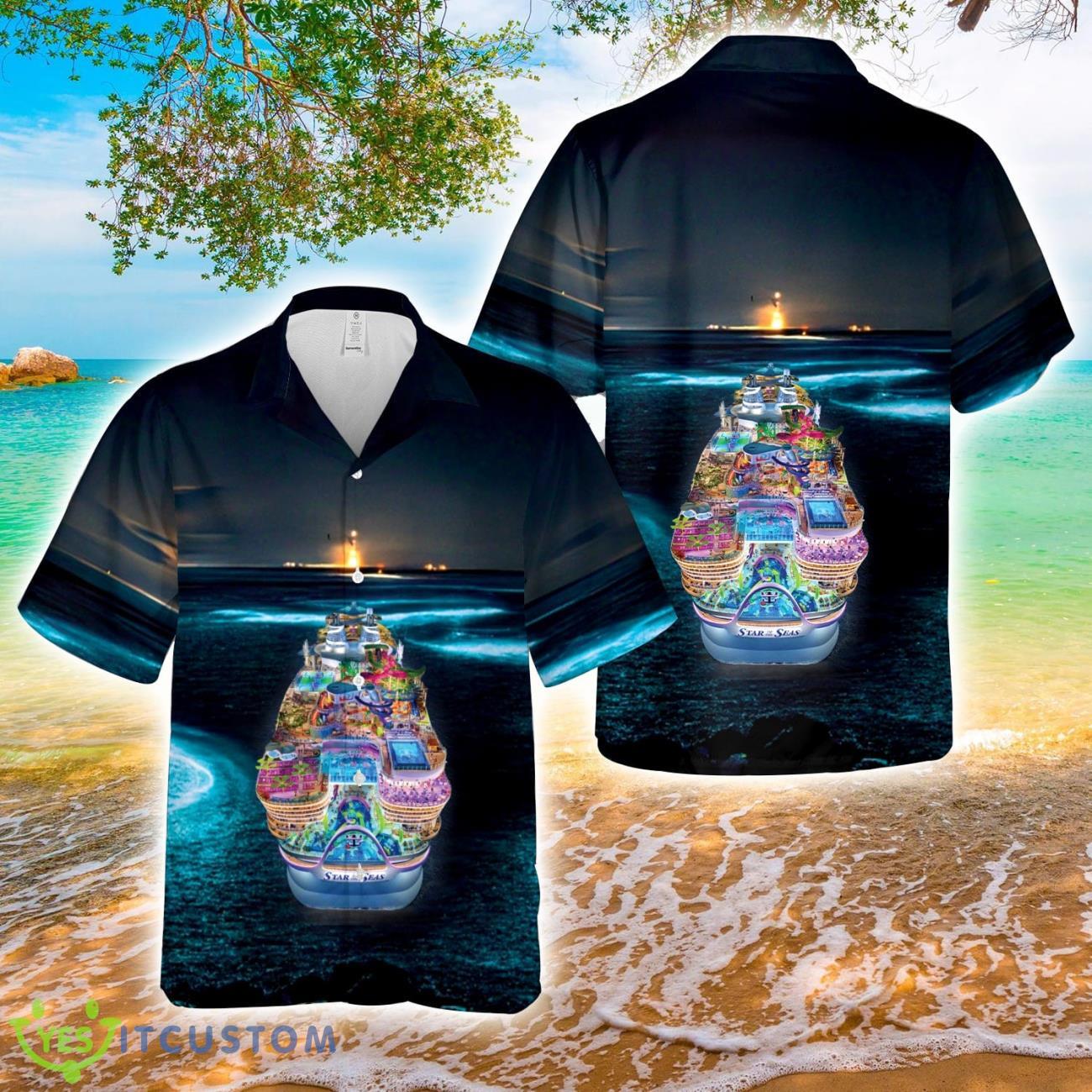 Royal Caribbean International Star of the Seas Hawaiian Shirt 3D Printed Beach Lover Gift 2 Royal Caribbean International Star of the Seas Hawaiian Shirt 3D Printed Beach Lover Gift Product Photo 1