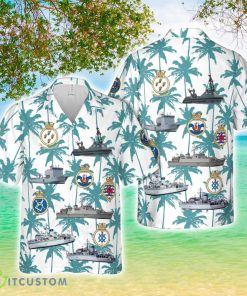 Royal Navy Ships Hawaiian Shirt Cute Summer Gift Product Photo 1