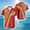 San Francisco 49ers Hawaiian Shirt AOP Gift For Fans Custom Name - San Francisco 49ers Hawaiian Shirt AOP Gift For Fans Custom Name