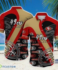 San Francisco 49ers NFL Hawaiian Shirt Logo Team Proud Shirt For Fans Product Photo 1