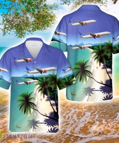 SAS Scandinavian Airlines Boeing 737-800 airplane Hawaiian Shirt 3D Printed Beach Lover Gift Product Photo 1