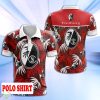 SC Freiburg Polo Shirt Logo Palm Leaves Summer Beach Product Photo 1