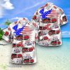 Schaumburg, Illinois, Schaumburg Fire Department, 4th Of July Hawaiian Shirt Special Edition Aloha Shirt Product Photo 1