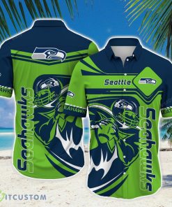 Seattle Seahawks NFL Hawaiian Shirt Hot Trending Summer Gift Product Photo 1