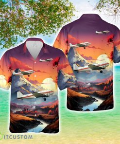 Shawnee Airlines Douglas C-53D Skytrooper (DC-3A) Hawaiian Shirt Beach Holiday Product Photo 1