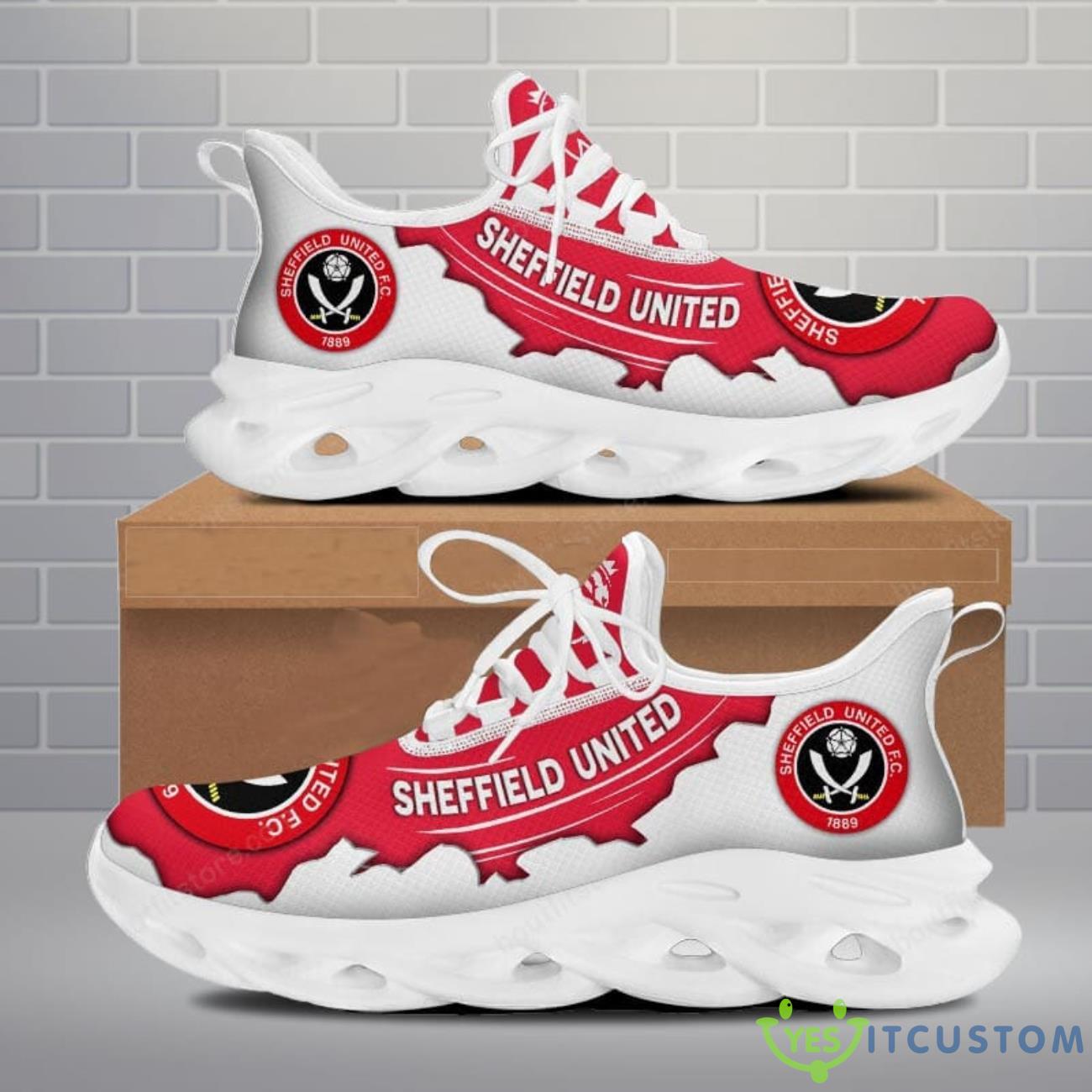 Sheffield United F.C Sneakers Trending Max Soul Shoes For Men And Women 3 Sheffield United F.C Sneakers Trending Max Soul Shoes For Men And Women Product Photo 1
