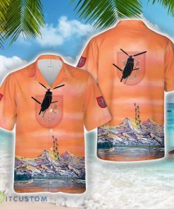 Soldiers from 7th Special Forces Group (Airborne) (7 SFG (A)) practice SPIE techniques from a MH-47 Chinook Hawaiian Shirt Unisex For Men Women Product Photo 1