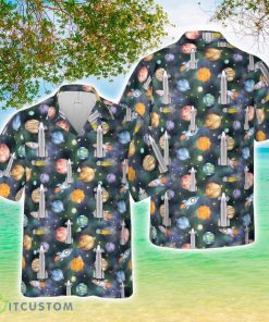 SpaceX Starship SN 24 3D Printed Aloha Hawaiian Shirt Product Photo 1