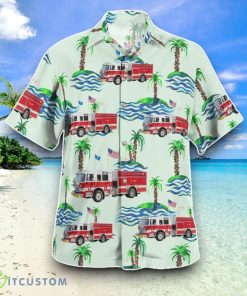 Spokane, Washington, Spokane Valley Fire Department Hawaiian Shirt Special Edition Aloha Shirt Product Photo 2