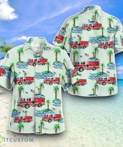Spokane, Washington, Spokane Valley Fire Department Hawaiian Shirt Special Edition Aloha Shirt Product Photo 1