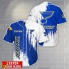 St Louis Blues Personalized Name 3D Baseball Jersey Shirt Gift For Sport Season Product Photo 1