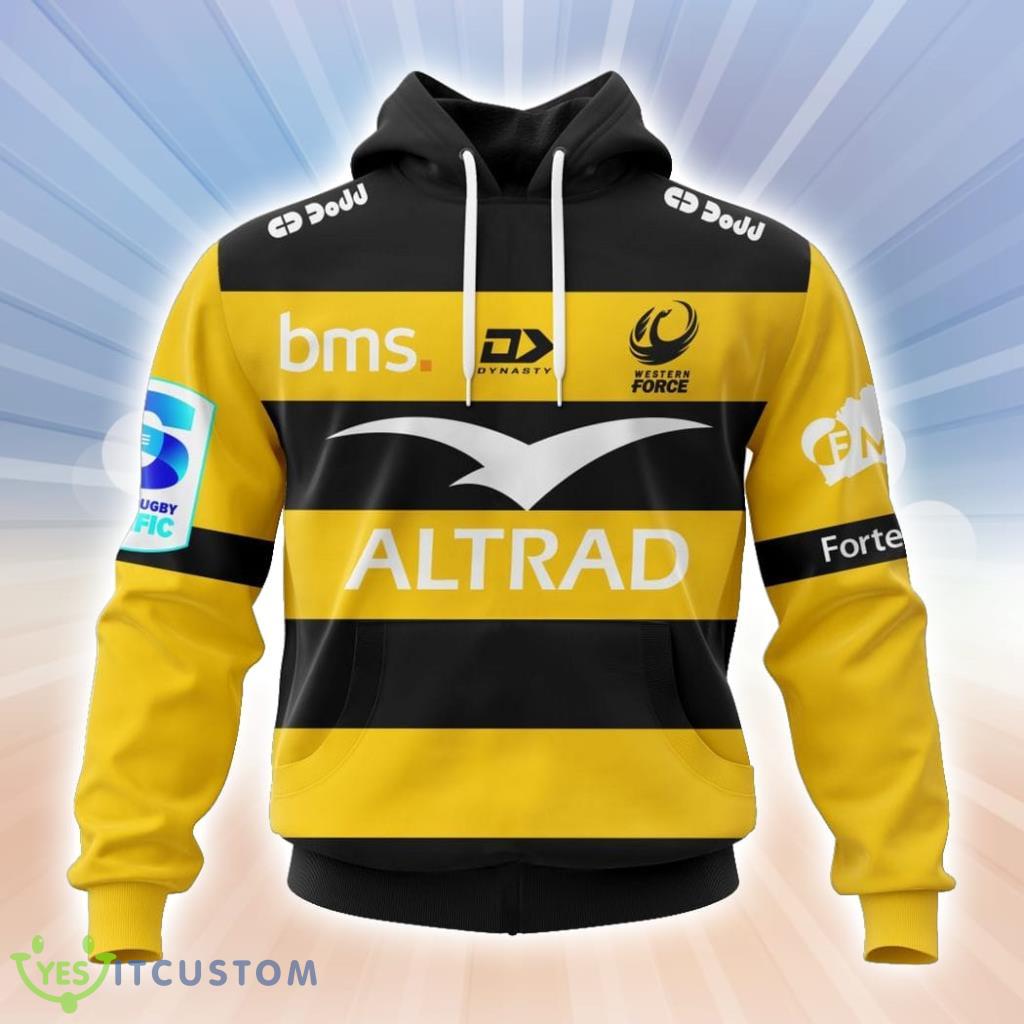 Super Rugby Western Force Away Kits Hoodie 3D All Over Print Classic Style Best Gift 2 Super Rugby Western Force Away Kits Hoodie 3D All Over Print Classic Style Best Gift Product Photo 1