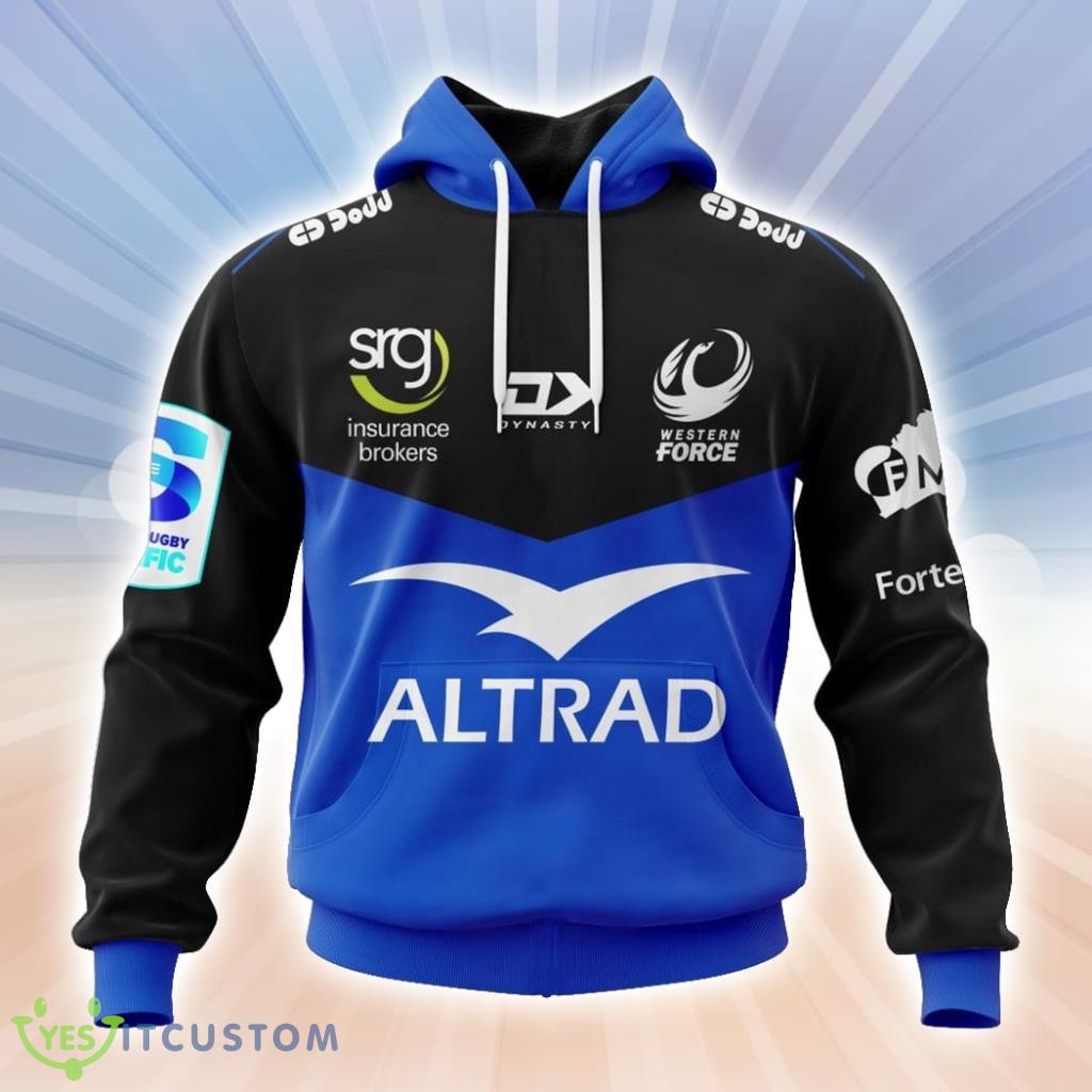 Super Rugby Western Force Home Kits Hoodie 3D All Over Print Classic Style Best Gift 2 Super Rugby Western Force Home Kits Hoodie 3D All Over Print Classic Style Best Gift Product Photo 1