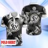 SV 07 Elversberg Polo Shirt Logo Palm Leaves Summer Beach Product Photo 1