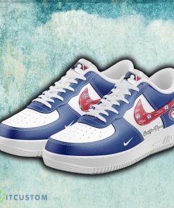 Texas Rangers Trendy Air Force 1 Shoes For Men Women Gift AF1 Sneaker Custom Name - Texas Rangers MLB AF1 Sneakers Custom Name for Fans_3