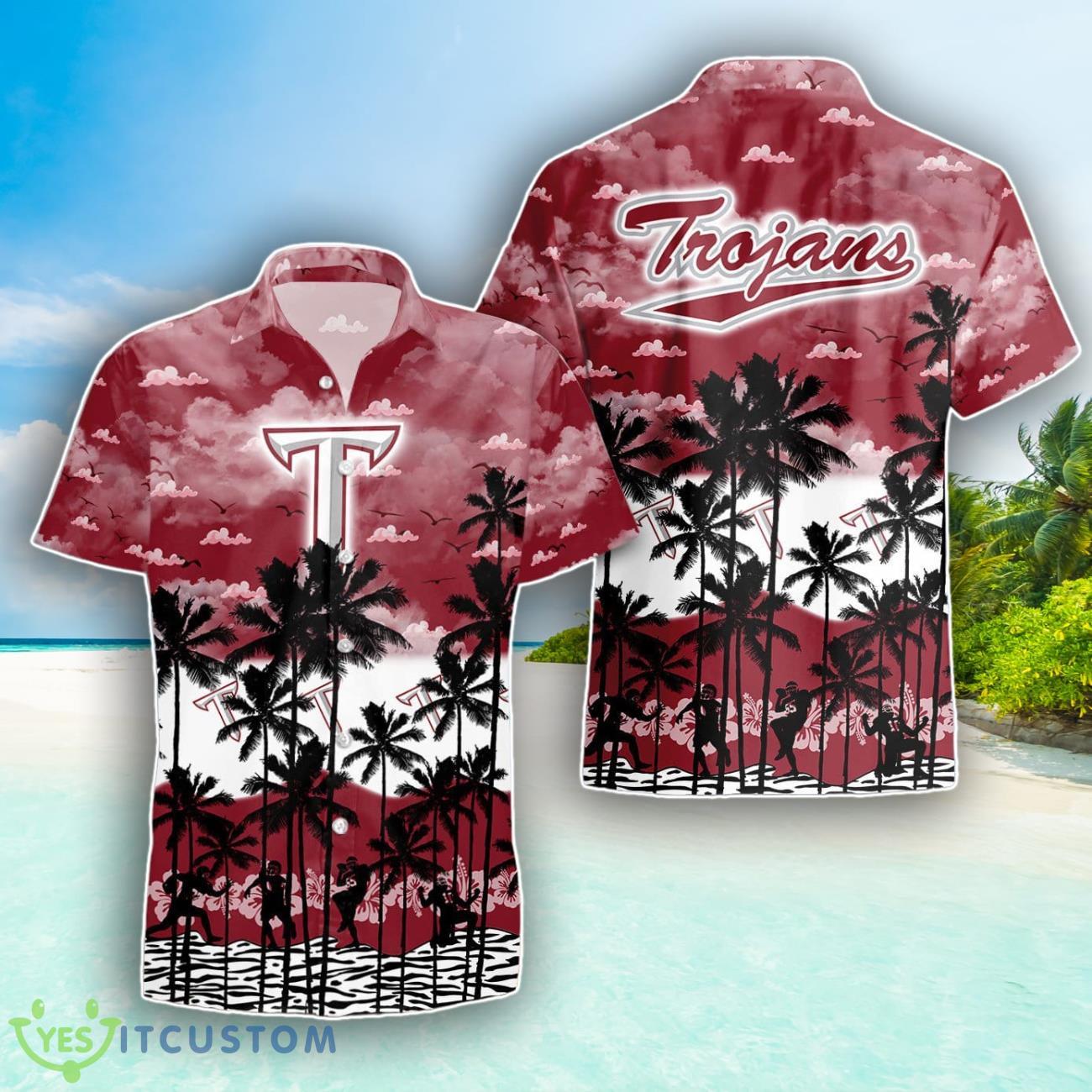 Troy Trojans Hawaiian Shirt Trendy Style Inspired Gift For This Summer 2 Troy Trojans Hawaiian Shirt Trendy Style Inspired Gift For This Summer Product Photo 1