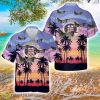 US Air Force 80th Fighter Squadron F-16D Block 40G Fighting Falcon Hawaiian Shirt 3D Printed Button Shirt Product Photo 1