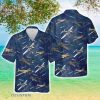 US Air Force Boeing B-17 Flying Fortress In WW2 Hawaiian Shirt 3D Printed Button Shirt Product Photo 1