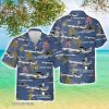US Air Force E-3 Sentry AWACS Hawaiian Shirt 3D Printed Button Shirt Product Photo 1