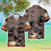 US Army Sikorsky UH-60 Black Hawk Helicopter Tropical Hawaiian Shirt Coconut Pattern Product Photo 1
