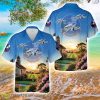 US Navy VAW-77 Night Wolves E-2C Hawaiian Shirt US Navy Shirt For Summer Product Photo 1