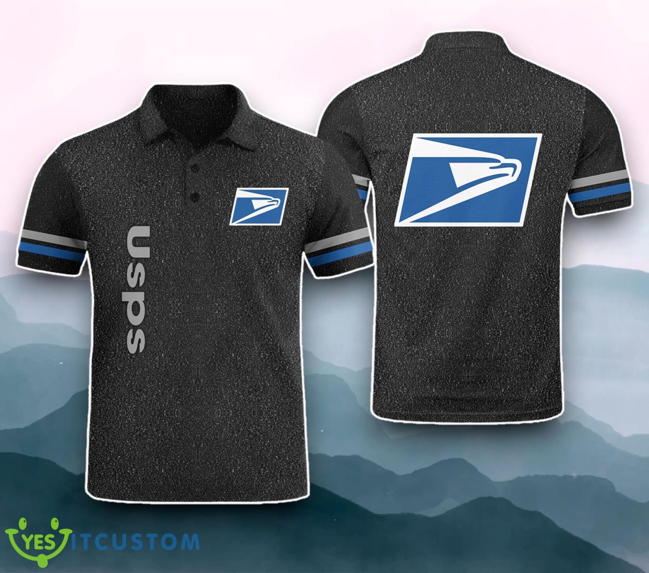 Usps 3D Polo Shirt Basic Style For Men And Women 3 Usps 3D Polo Shirt Basic Style For Men And Women Product Photo 1