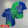 Vancouver Canucks Personalized Name 3D Baseball Jersey Shirt Gift For Sport Season Product Photo 1
