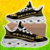 Villanova Wildcats Max Soul Shoes Gold Color All Over Print For Fans Gift Sneakers - Villanova Wildcats Max Soul Shoes Gold Color All Over Print For Fans Gift Sneakers