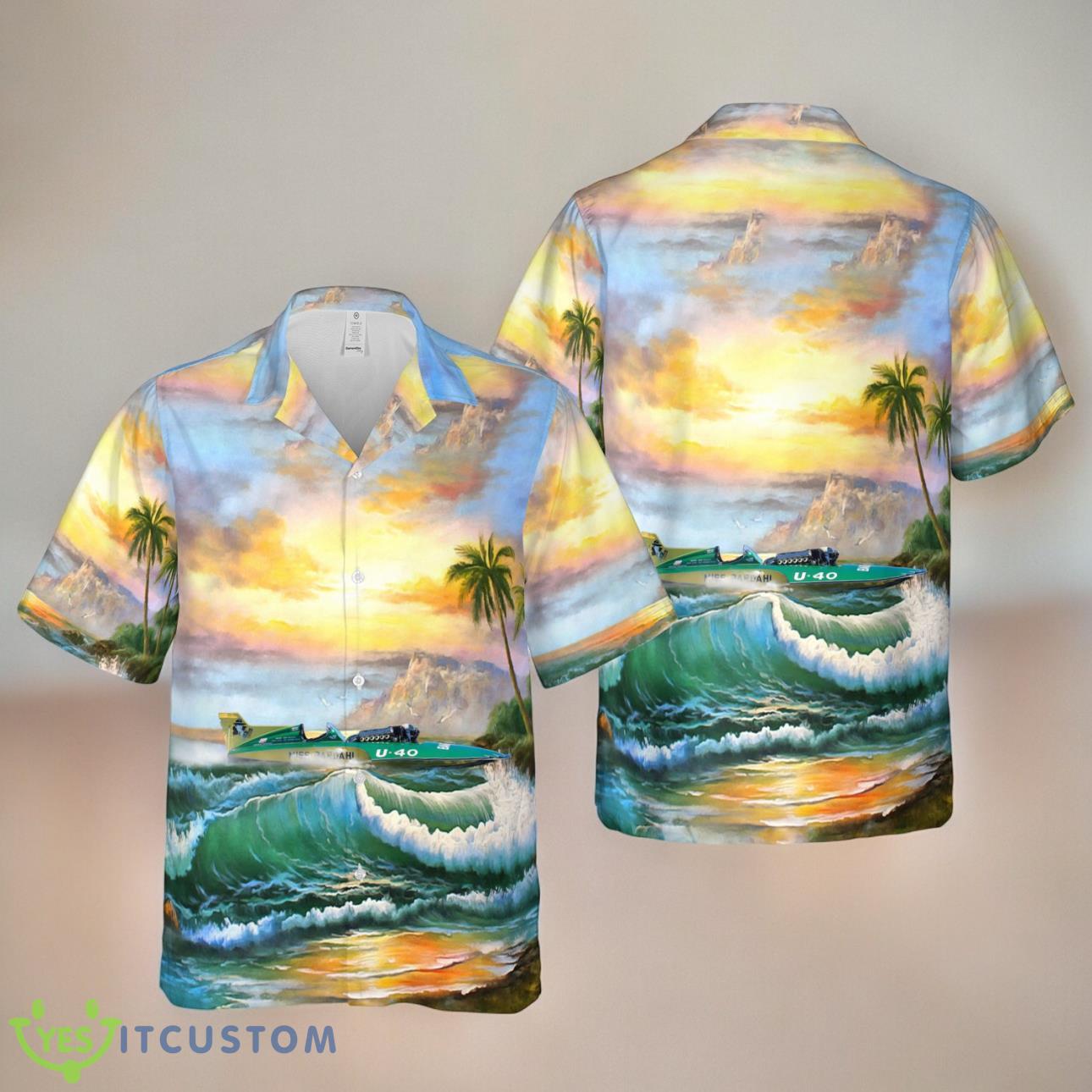 Vintage Hydroplane Miss Bardahl U-40 Thunderboat Racing Hawaiian Shirt 2 Vintage Hydroplane Miss Bardahl U-40 Thunderboat Racing Hawaiian Shirt Product Photo 1