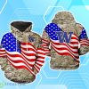 Washington Huskies NCAA US Flag Camo Veteran 3D Hoodie For Men Women Product Photo 1