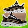 Weber State Wildcats Max Soul Shoes Gold Color All Over Print For Fans Gift Sneakers - Weber State Wildcats Max Soul Shoes Gold Color All Over Print For Fans Gift Sneakers