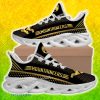 West Virginia Mountaineers Max Soul Shoes Gold Color All Over Print For Fans Gift Sneakers - West Virginia Mountaineers Max Soul Shoes Gold Color All Over Print For Fans Gift Sneakers