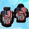 Western Kentucky Hilltoppers NCAA US Flag 3D Hoodie For Men Women Product Photo 1
