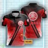 Yamaha Logo Hexagon Pattern 3D Polo Shirt Custom Name Edition For Men Women Product Photo 1