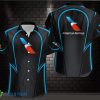 3d All Over Printed American Airlines Black Hawaiian Shirt Product Photo 1