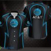 3d All Over Printed At&t Black Hawaiian Shirt Product Photo 1