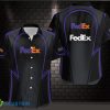 3d All Over Printed Fedex Black Hawaiian Shirt Product Photo 1