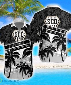 Angers SCO Hawaii Coconut 3D Hawaiian Shirt And Short Beach Gift Product Photo 1