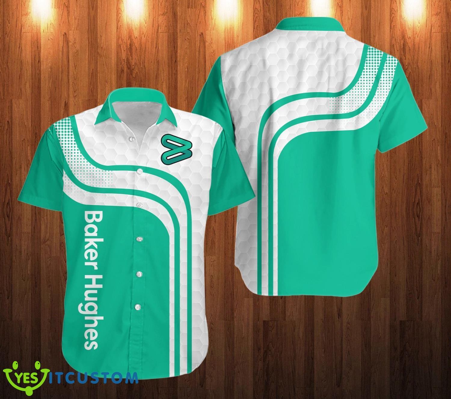 Baker Hughes Hawaiian Shirt 3D Printing Beach Shirt 2 Baker Hughes Hawaiian Shirt 3D Printing Beach Shirt Product Photo 1