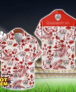Barnsley F.C Tropical 3D Hawaiian Shirt For Fans Product Photo 1
