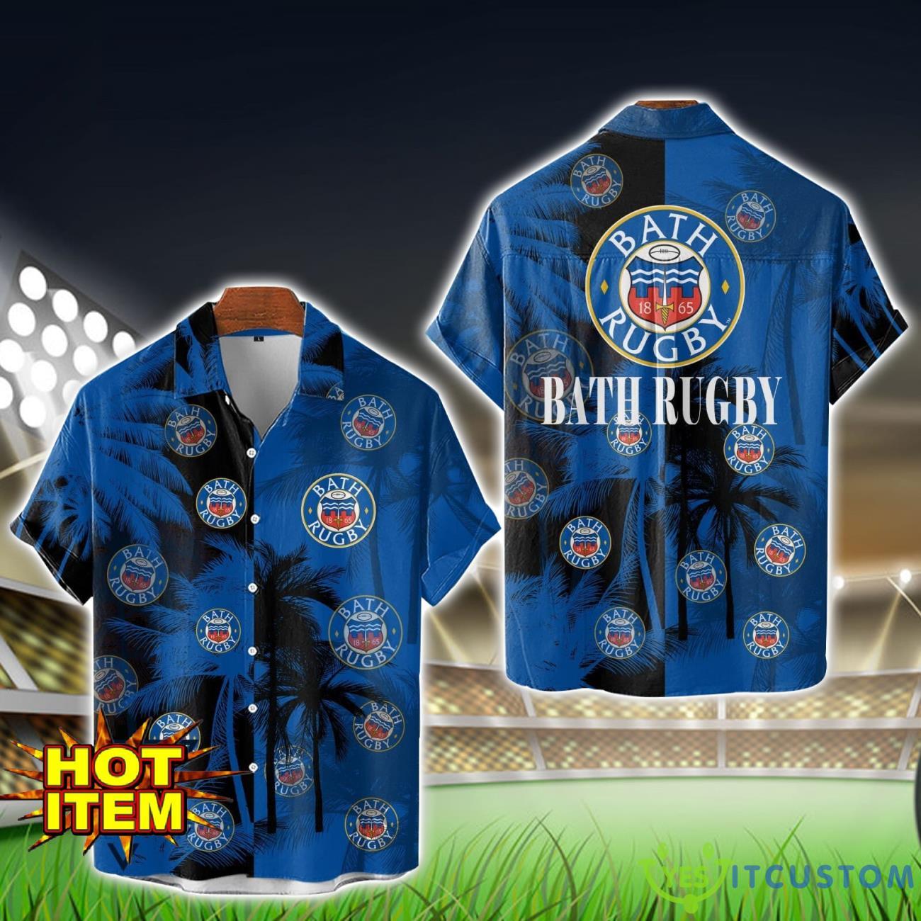 Bath Rugby Hawaiian Shirt 3D Printing Beach Shirt For Men And Women 2 Bath Rugby Hawaiian Shirt 3D Printing Beach Shirt For Men And Women Product Photo 1