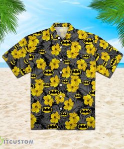 Batman Floral Hawaiian Shirt Product Photo 2