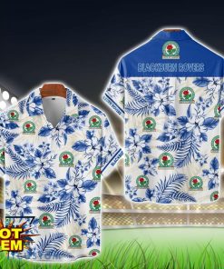 Blackburn Rovers Tropical 3D Hawaiian Shirt For Fans Product Photo 1