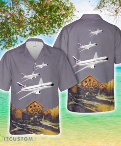 Boeing 767-200 (767) Delta Airlines 'The Spirit of Delta' Hawaiian Shirt Men Women Beach Shirt Product Photo 1