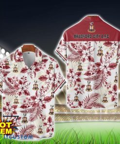 Bradford City Tropical 3D Hawaiian Shirt For Fans Product Photo 1